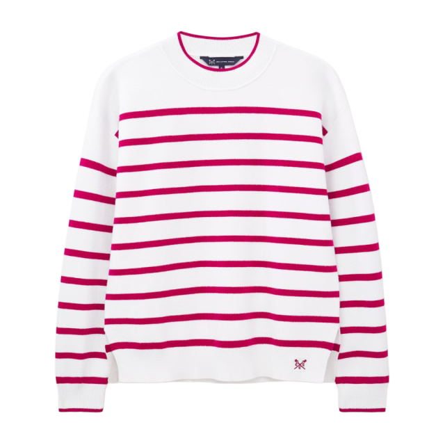 Crew Clothing Womens Patterned Tuck Stitch Jumper