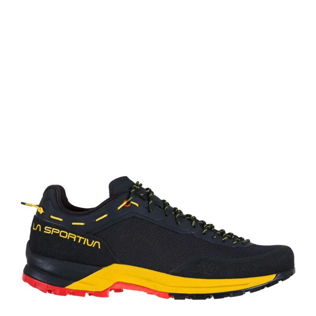 La Sportiva Mens TX Guide Technical Approach Shoes Black-Yellow