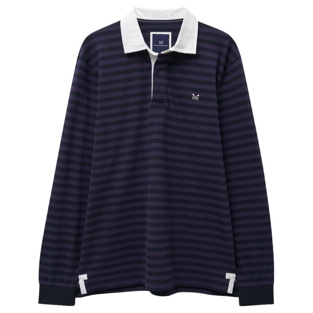 Crew Clothing Mens Feeder Stripe Rugby Shirt
