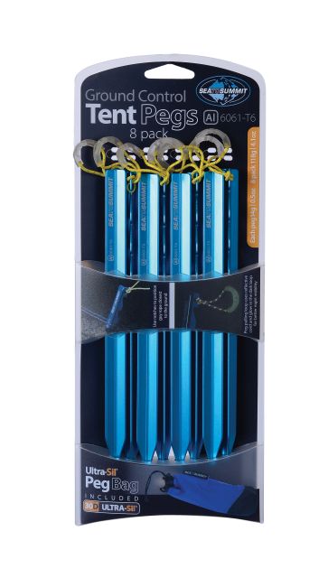 Sea to Summit Ground Control Tent Pegs (8 Pack)