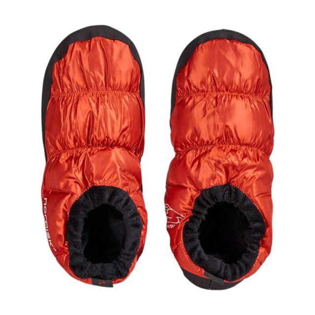 Nordisk MOS Down Feather Mule Slippers Orange